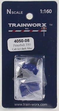 4050-08 Peterbilt 350 Tractor Decorated Cab Kit (Dark Blue) 4050-08 Peterbilt 350 Tractor Decorated Cab Kit (Dark Blue)