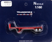 40685-01 40' Flat Bed, Florida East Coast #330058 40685-01 40' Flat Bed, Florida East Coast #330058