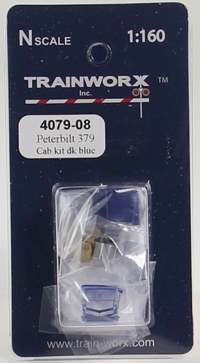 4079-08 Peterbilt 379 Tractor Decorated Cab Kit (Dark Blue) 4079-08 Peterbilt 379 Tractor Decorated Cab Kit (Dark Blue)