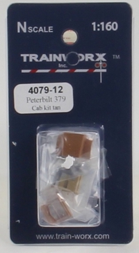 4079-12 Peterbilt 379 Tractor Decorated Cab Kit (Tan) 4079-12 Peterbilt 379 Tractor Decorated Cab Kit (Tan)