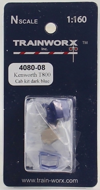 4080-08 Kenworth T800 Tractor Decorated Cab Kit (Dark Blue) 4080-08 Kenworth T800 Tractor Decorated Cab Kit (Dark Blue)