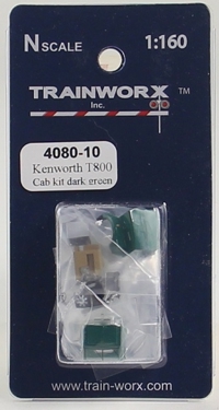 4080-10 Kenworth T800 Tractor Decorated Cab Kit (Dark Green) 4080-10 Kenworth T800 Tractor Decorated Cab Kit (Dark Green)