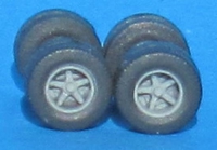 4081-2 Truck Wheels and Tires 10.00 x 20 Dual White Dayton Wheels (2-Axles) 4081-2 Truck Wheels and Tires 10.00 x 20 Dual White Dayton Wheels (2-Axles)