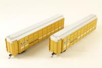 40926 Enclosed articulated Autorack of the Union Pacific - yellowithblack & white & up logo 880059