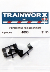 4093 Mud Flap Assortment, Painted 4093 Mud Flap Assortment, Painted