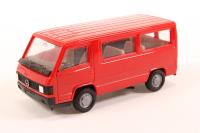 4104 Mercedes 100D Minibus red