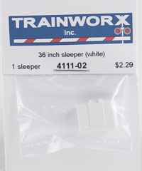 4111-02 36" Semi Tractor Sleeper (White) 4111-02 36" Semi Tractor Sleeper (White)