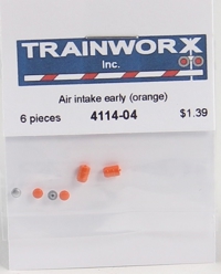 4114-04 Early-Style Air Intake for Semi Tractor (Orange) 4114-04 Early-Style Air Intake for Semi Tractor (Orange)