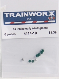 4114-10 Early-Style Air Intake for Semi Tractor (Dark Green) 4114-10 Early-Style Air Intake for Semi Tractor (Dark Green)
