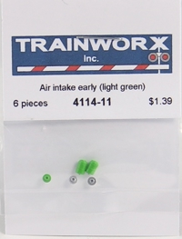 4114-11 Early-Style Air Intake for Semi Tractor (Light Green) 4114-11 Early-Style Air Intake for Semi Tractor (Light Green)