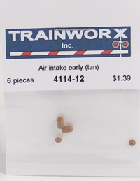 4114-12 Early-Style Air Intake for Semi Tractor (Tan) 4114-12 Early-Style Air Intake for Semi Tractor (Tan)