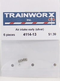 4114-13 Early-Style Air Intake for Semi Tractor (Silver) 4114-13 Early-Style Air Intake for Semi Tractor (Silver)