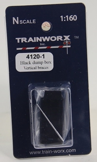 4120-1 Dump Box Kit with Vertical Bracing (Black) 4120-1 Dump Box Kit with Vertical Bracing (Black)