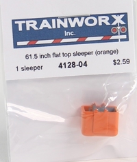 4128-04 61-1/2" Semi Tractor Flat-Top Sleeper (Orange) 4128-04 61-1/2" Semi Tractor Flat-Top Sleeper (Orange)