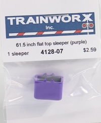 4128-07 61-1/2" Semi Tractor Flat-Top Sleeper (Purple) 4128-07 61-1/2" Semi Tractor Flat-Top Sleeper (Purple)
