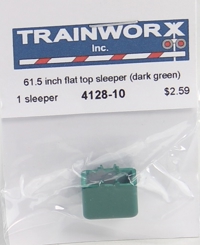 4128-10 61-1/2" Semi Tractor Flat-Top Sleeper (Dark Green) 4128-10 61-1/2" Semi Tractor Flat-Top Sleeper (Dark Green)