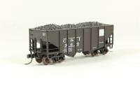 41290 2-bay 55t open hopper of the Cambria & Indiana - black and white lettering 364