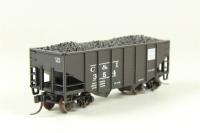 41303 2-bay 55t open hopper of the Cambria & Indiana - black with white lettering 354