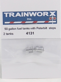 4131 50/70-Gallon Fuel Tanks with Peterbilt Steps (1 Pair) 4131 50/70-Gallon Fuel Tanks with Peterbilt Steps (1 Pair)