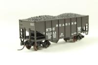 41348 2-bay 55t open hopper of the Reading Railway - black 80024