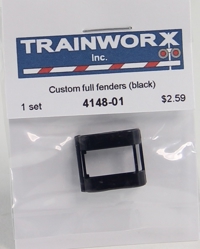 4148-01 Custom Full Fenders (Black) 4148-01 Custom Full Fenders (Black)