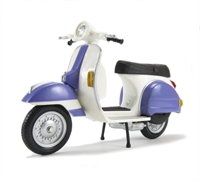 41506WL V type scooter in white and lilac