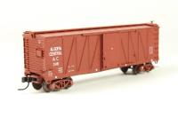 41978 40' single wood sheath boxcar of the Algoma Central - brown with white lettering 3118