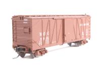 41989 40' single wood sheath boxcar of the Reading Railway - brown 5801