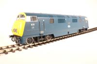 Class 42 Warship 829 "Magpie" in BR blue