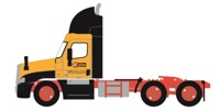 42594-04 LTL Day Cab Tractor, Estes #4 42594-04 LTL Day Cab Tractor, Estes #4