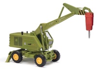 42889 1974 Weimar Mobilbagger T174-2 Rubber-Tired Construction Crane