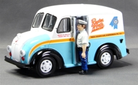 43-013 Divco Delivery Truck with Milkman and Carrier, Rueter Worth Dairy