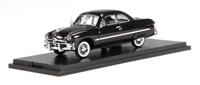 43-401 1950 Ford 2-Door Sedan, Black with Fender Skirts