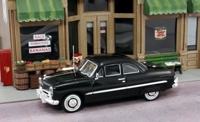 43-408 1949 Ford 2-Door Coupe, Black with Fender Skirts