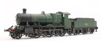 4313W Custom Finished Class 43xx Mogul 2-6-0 in BR unlined green with late crest - Weathered