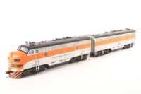 EMD F7 A and B Units #913 of the Western Pacific Railroad (DCC Sound on board)