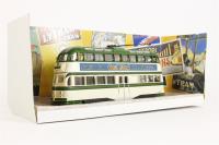 Balloon Tram 713 in Blackpool Transport (1980's) livery - Coral Island adverts