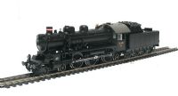 4385 Litra Pr Danish 4-6-2 steam loco 908 & tender in DSB black livery