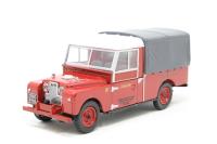 43LAN109003 Land Rover Series 1 109" in Midland Red livery