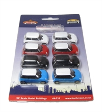 44-533 BMW Mini - Pack of 8 small cars