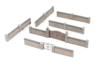Wills SS52 Brick Retaining Arches (4) – OO Gauge Building Kit – UK Made