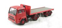44-607 Leyland Roadtrain artic and trailer in red
