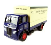44-619 Leyland beaver van in "British Road Services - Meat Cartage Services" blue & cream