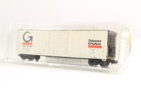44264 50' Evans 5277 hi-cube boxcar of the Delaware & Hudson - white with aluminum roof & ends 24369