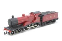 Class 2P 4-4-0 443 in LMS Crimson