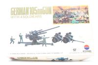 444 German 105mm Gun with 4 soldiers