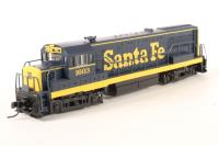 44522 U25B GE 1603 of the Santa Fe