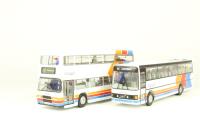 45003 Stagecoach Two-Bus set - Leyland Olympian/ECW and Van Hool Alizee