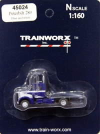 45024 Peterbilt 280 Tractor (Blue/White) 45024 Peterbilt 280 Tractor (Blue/White)