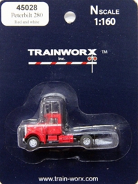 45028 Peterbilt 280 Tractor (Red/White) 45028 Peterbilt 280 Tractor (Red/White)